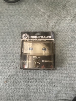 GE Nighthawk Platinum 9003NHP/BP2 Headlight Bulbs 9003 HB2 H4 2-Pack NOS