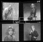 4 Sexy Tonja Walker Movie Actress Model Harry Langdon Negative w/rights Lot 673E