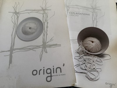 BERGÈRE DE FRANCE ORIGIN' #02 - RARE & OOP KNITTING CROCHET - FRENCH, ENGLISH
