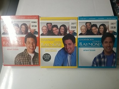 Seasons 4, 6, 7 Of Everybody Loves Raymond New Sealed DVDs