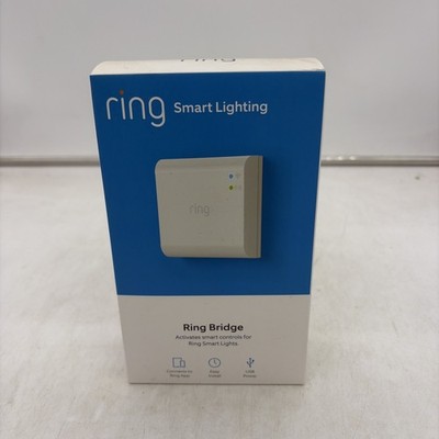 Ring 5B01S8-WEN0 Smart Lighting Bridge - White with Alexa