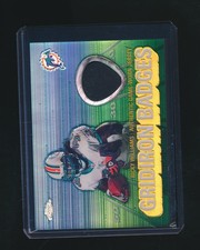 RICKY WILLIAMS 2003 TOPPS CHROME GRIDIRON BADGES REFRACTOR JERSEY 04/75 #GB-RW