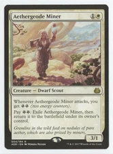 MTG Aether Revolt Aethergeode Miner #4 Rare