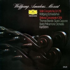 Wolfgang Amadeus Moz - Violin Concerto No. 3 K 216 / Sinfonia Concer - C7294z