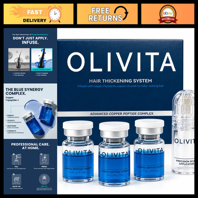 Hair Thickening System - Micro-Infusion with Copper Peptide & Caffeine, 1 Month