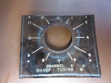 Admiral 19A1 channel plate