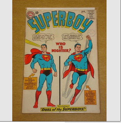 SUPERBOY #119 VG+ (4.5) DC COMICS MARCH 1965