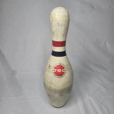 VINTAGE Japanese Bravo Wooden Bowling Pin  by Aichi Tokei Denki JBC Rare C1 3