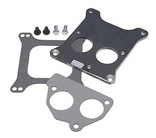 Trans Dapt Tbi Front Mount To Holley 4v Adapter Plate 1986-95 Small Block Chevy