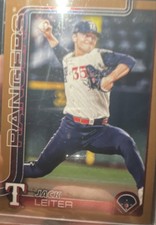 2025 Topps Update Series - Jack Leiter #US165 Gold /2025