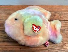 TY Beanie Buddy Coral Fish 11" Plush Stuffed Animal Vintage Retired NWT