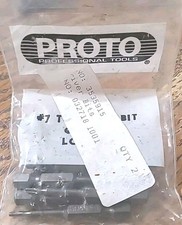 Proto #7 Torx Power Bit Quantity Of 10. #60602. New In Package. USA Made Tools.