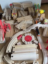 150-Piece BRIO, THOMAS Lot Switching Tracks Clickity-Clack, Tunnels,  Bridges