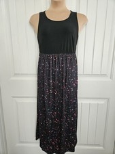 Shein Curve Multicolored Stars Tank Maxi Dress Size 0X