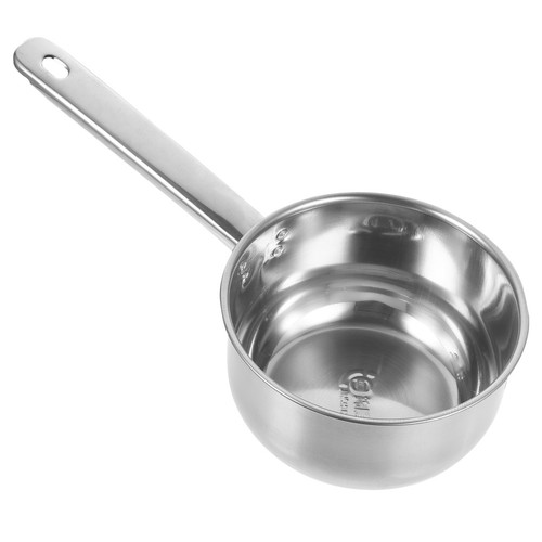 Cucharón con caño cuchara de agua de mango largo para baño de bebé cuchara de acero inoxidable - Imagen 7 de 9