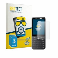 3X Panzerfolie Schutzglas Matt FüR Nokia 235 4G 2.0 Displayschutz