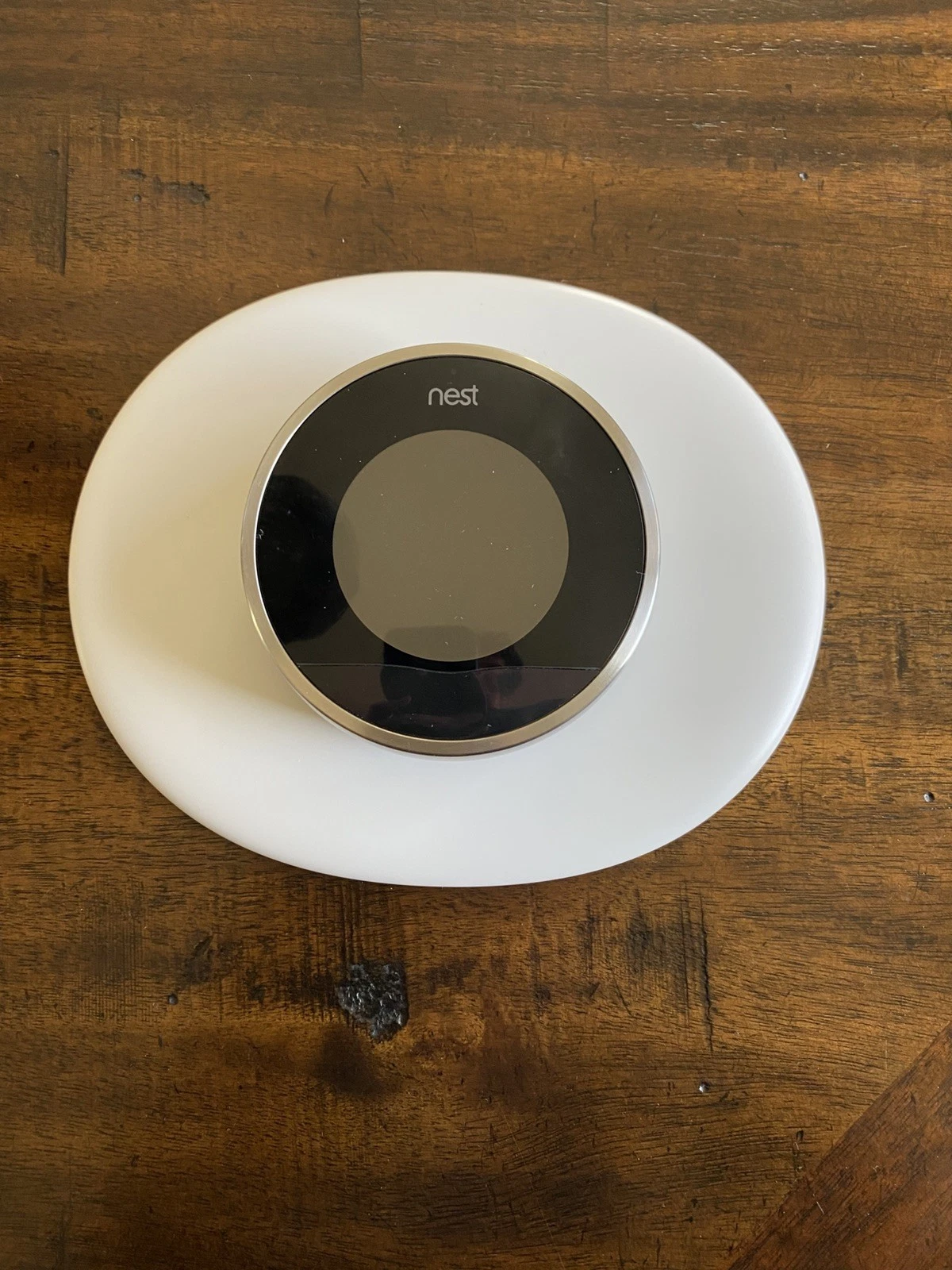 Google Nest Learning Thermostat 3rd Gen Smart Wi-Fi programmable Stainless steel