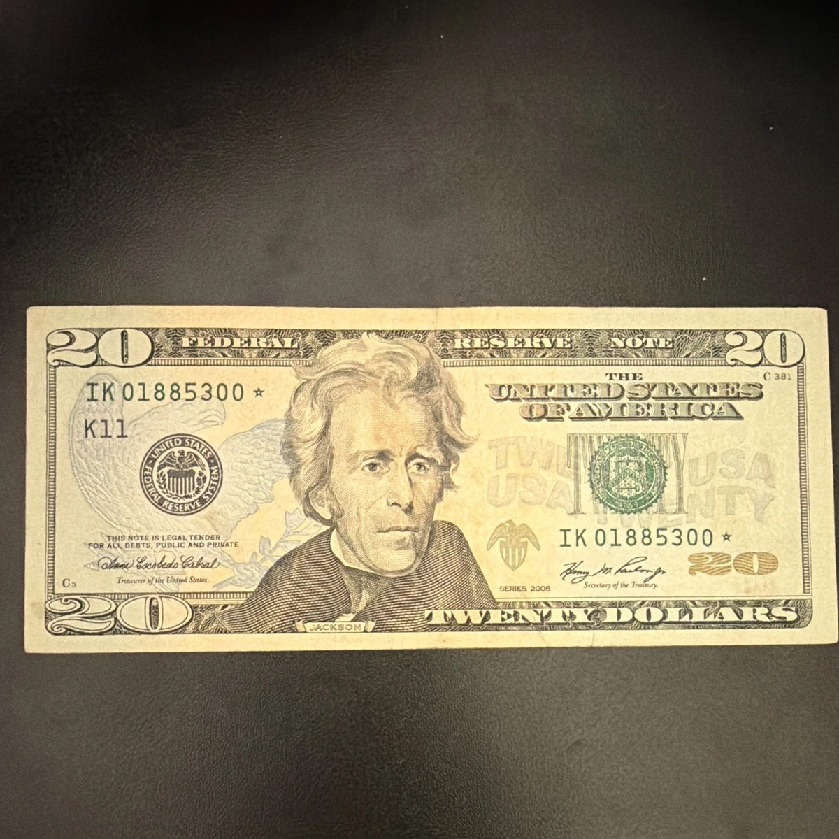 $20 2006 US Small Size Paper Money Notes for sale | eBay