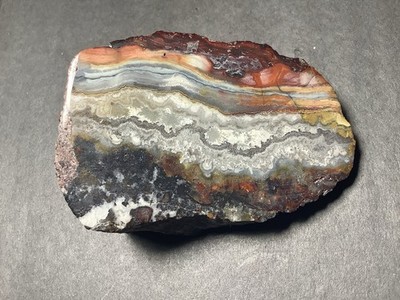 Sarape Jasper Specimen, Polished Face, 55x90x35mm, 11.9oz, #694