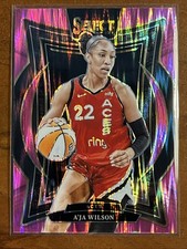 2025 Panini Select WNBA - A'Ja Wilson #56 P Concourse Pink Flash