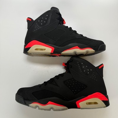 Jordan 6 Retro Infrared Black 2014 Mens Basketball Shoes 384664