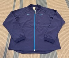 Nike Dri-FIT Rafa Nadal Tennis Jacket Men  s Size Large Blue DV2885-492 105 NWT