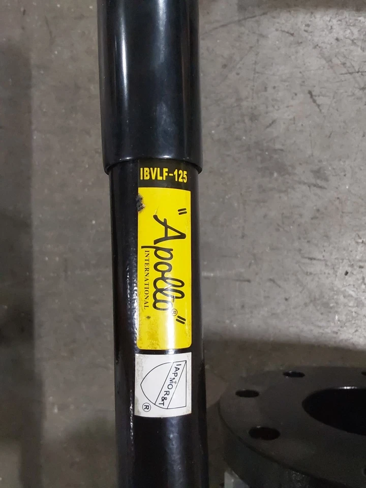 4" APOLLO IBVLF-125 EPOXY COATED FULL PORT BALL VALVE NEW HANDLE - Image 3 of 4