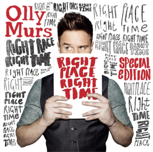 Специальный альбом Olly Murs Right Place Right Time (CD) с DVD