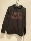 Men’s Harley Davidson Medium Black Hoodie M (copper metal balls) — photo 1