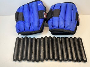 Paire De Chevillères All Pro 5lb – Réglables, Mousse – État Usagé
