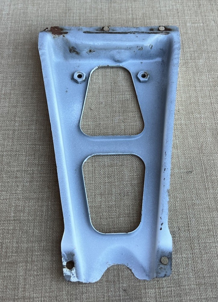 MAZDA ROTARY 1971-78 RX3-808 WHITE BOOT/ENGINE BAY?? BRACKET!!