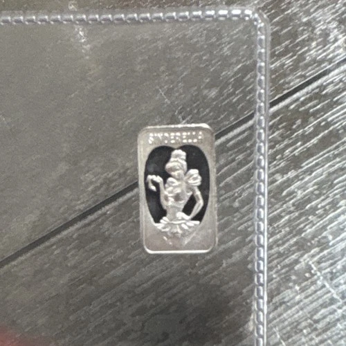 St Louis Mint Silver Bullion Bar Decorative Design Collectible Minted Silver Bar