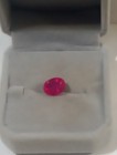 NATURAL EARTH MINED GGL CERTIFIED GEM TESTED HEATED OVAL PINK SAPPHIRE 4.07 CTS. — photo 2
