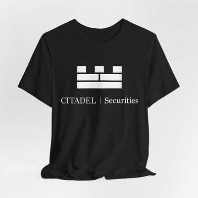 Citadel Securities American Logo Graphic Unisex T-Shirt USA S 5XL