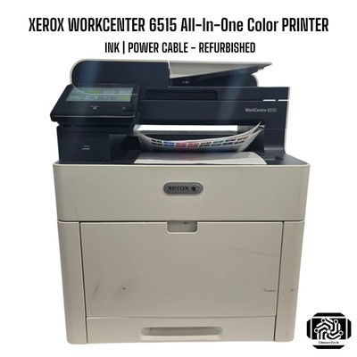 Xerox WorkCentre 6515 Color Laser MFP Pinter | Duplex | Wi-Fi | Toner - Drum