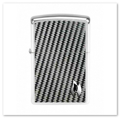 ZIPPO - Grey Carbon - LTD-Edition - Chrome Brushed - HPC - versch. Einsätze