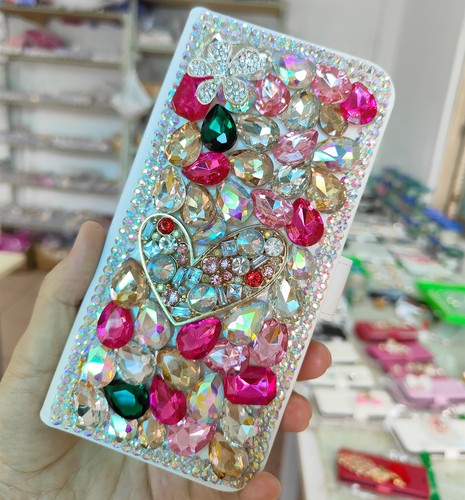 For Motorola Moto G Stylus 5G Case Bling flip Leather Wallet flip Phone cover - Picture 3 of 54