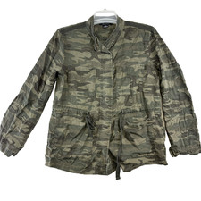 Social Standard By Sanctuary Jacket Womens Medium Camo Utility Anorak Military