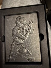 1996 Pinnacle Action Packed Jerry Rice Pewter Metal Proof SP