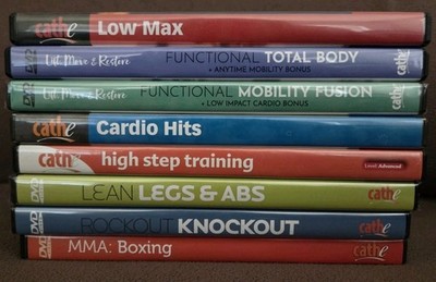 Cathe Friedrich Fitness DVDs -Pick your title/workout!  $2.99 -$14.99