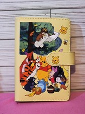 Disney Winnie the Pooh Faux Leather Stationery Binder w/ Illustrated Pages