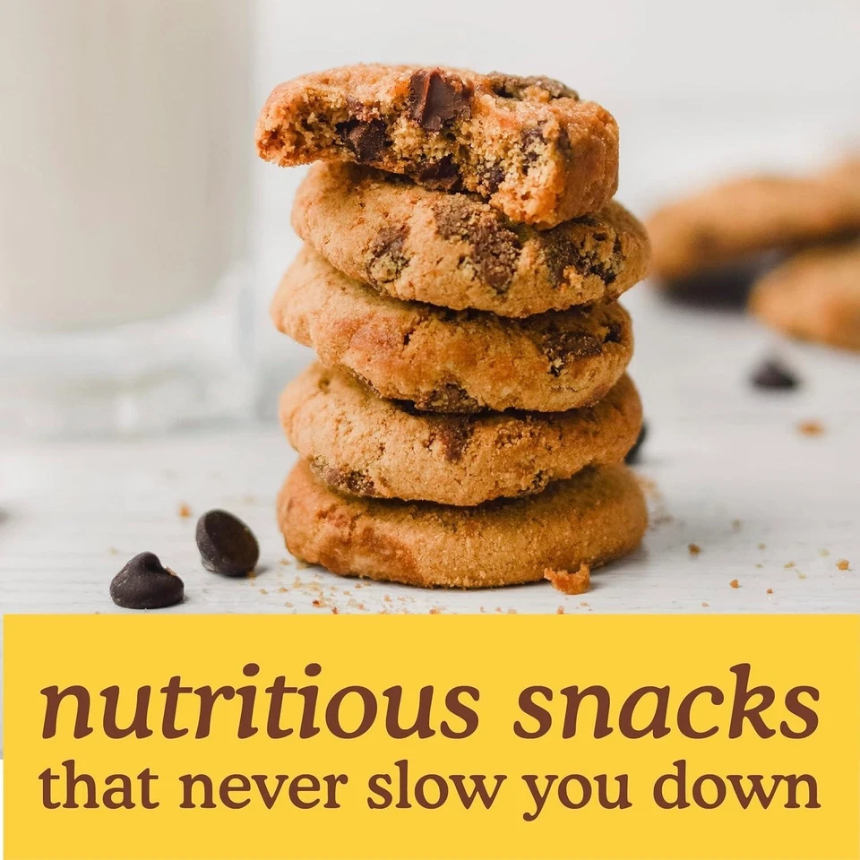 Миндальная мука хрустящее печенье шоколадная крошка без глютена веганская закуска упаковка из 3 - Изображение 4 из 4