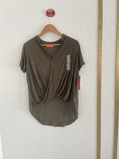 Women's Summer Tunic Tops V Neck Cap Sleeve T-Shirts