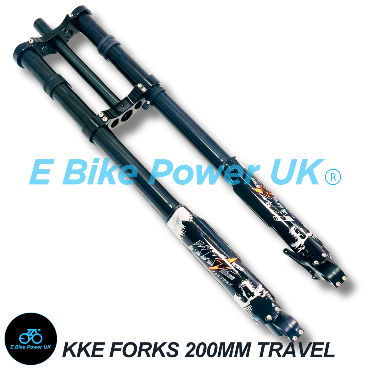 KKE MTB Fork Stealth Bomber SurRon Talaria E Bike 203mm Travel 20mm Thru  Axle