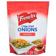 Original Crispy Fried Onions 24 oz Crunchy for Salads Potatoes Chicken Burgers