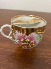 antique porcelain mens mustache cup germany # 51
