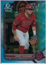 2022 Bowman Chrome and Draft rainbow refractor parallels