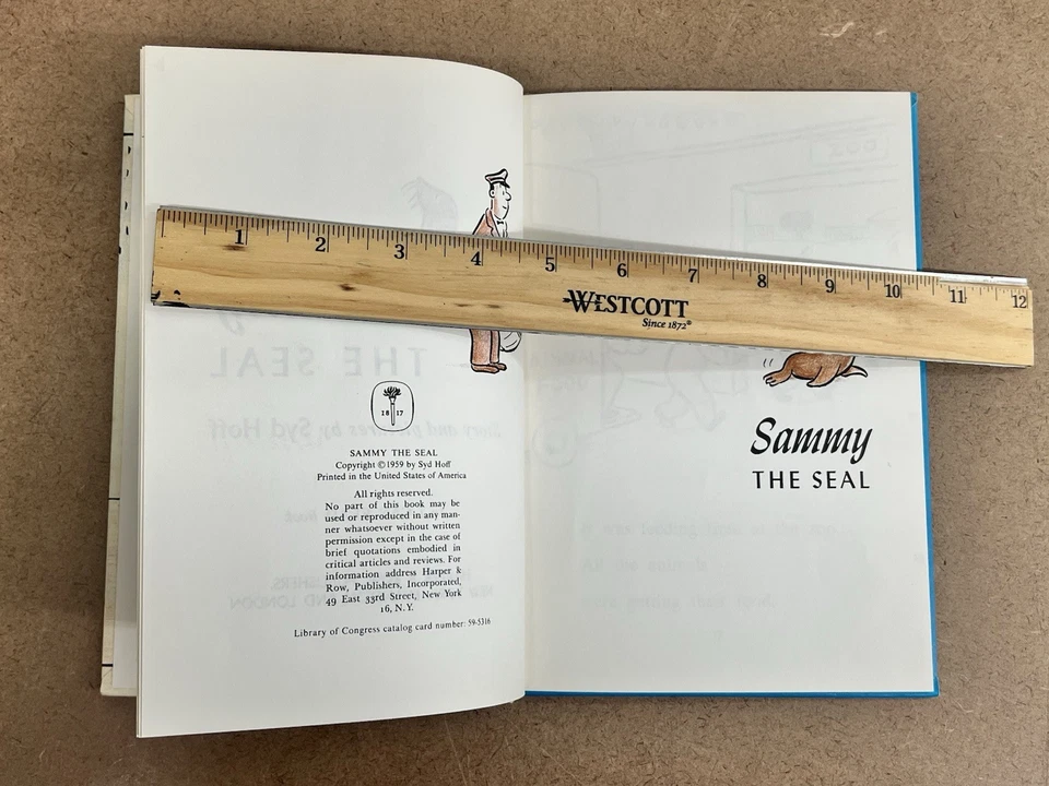 Sammy The Seal by Syd Hoff Childrens Weekly Reader 1959 HC Illus. - Image 2 of 3