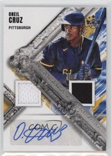 2022 Panini Diamond Kings DK Material Signatures Oneil Cruz #DMS-OC Auto y5m