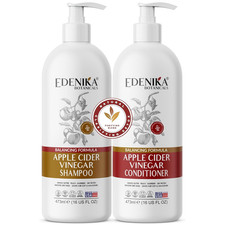 Apple Cider Vinegar Shampoo and Conditioner Set, Deep Cleans, Clarifies, Detoxes